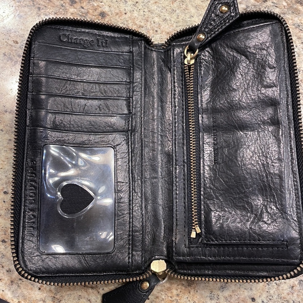 Leather Juicy Couture wallet - Picture 3 of 4